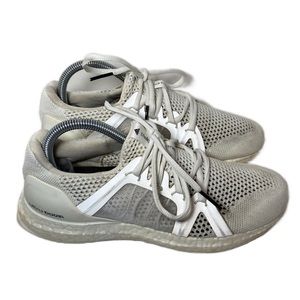 Adidas Ultra Boost And Stella McCartney Collab Shoes Size 6.5 All White Sneakers